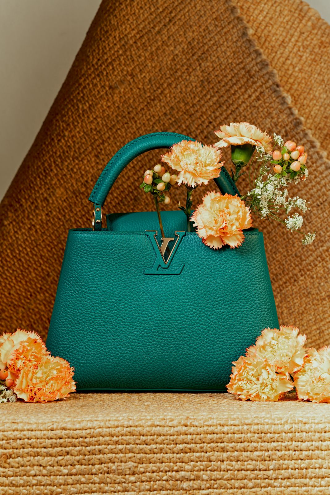 Louis Vuitton Capucines detail